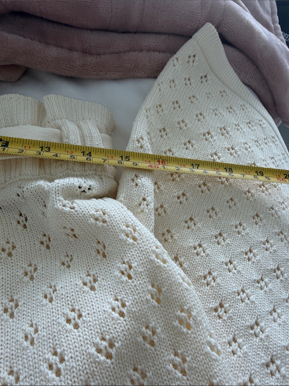 SER.O.YA Cream Knit Sweater and Knit Wide-Leg Pants with Tie Waist NWT - Picture 7 of 9